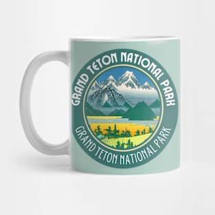 Green Grand Teton National Park Mug